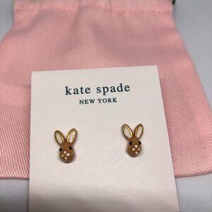 Kate Spade New York Gold-Tone Bunny Stud Earrings
